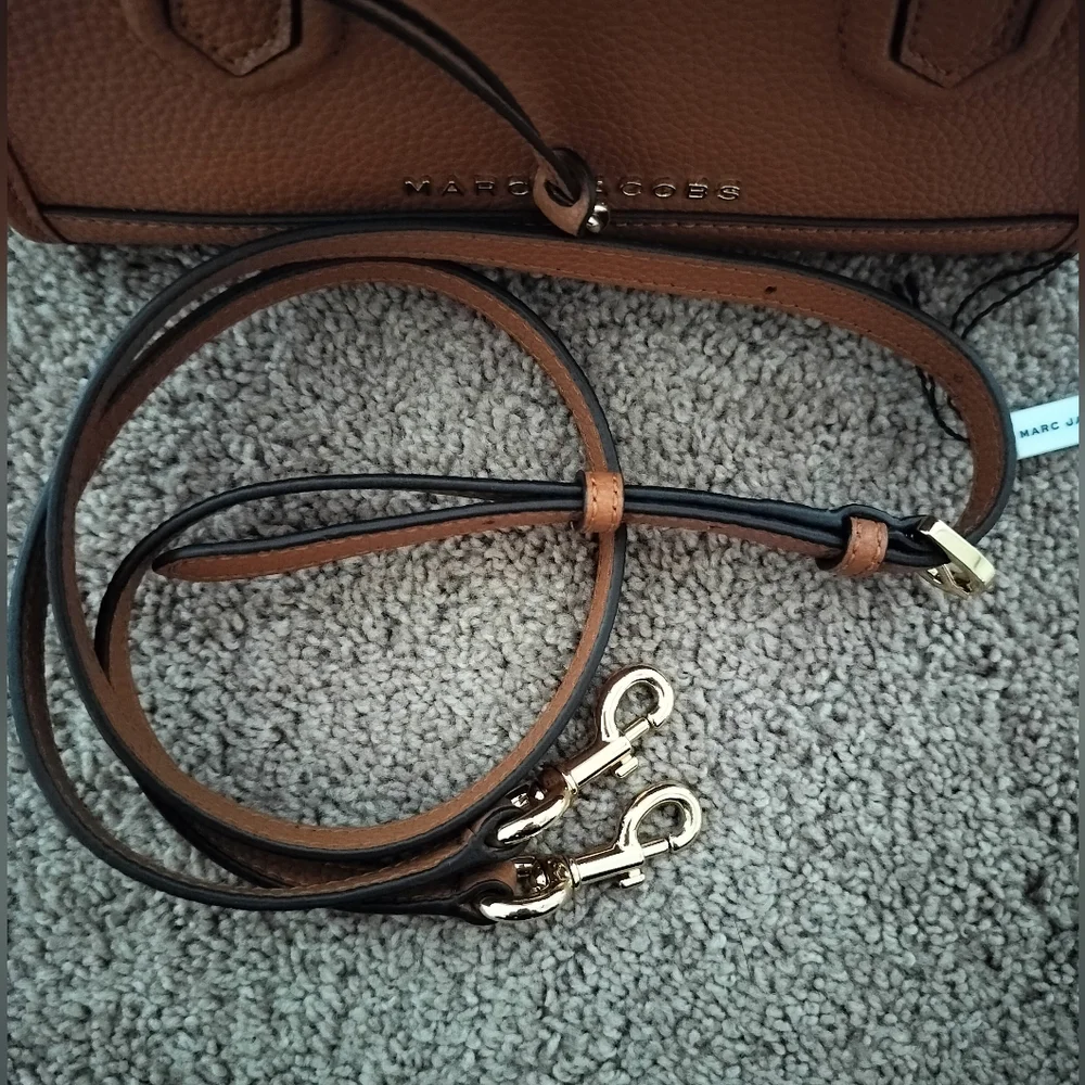 🚫SOLD🚫Marc Jacobs Leather Drifter Convertible Satchel Crossbody Shoulder Bag - Picture 6 of 15